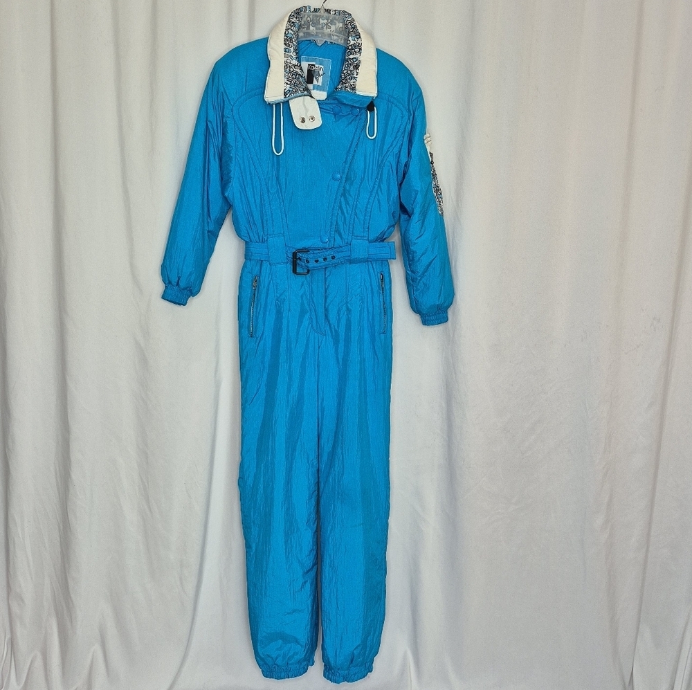 Kaelin Ski Vintage 80's Snowsuit - Size 8